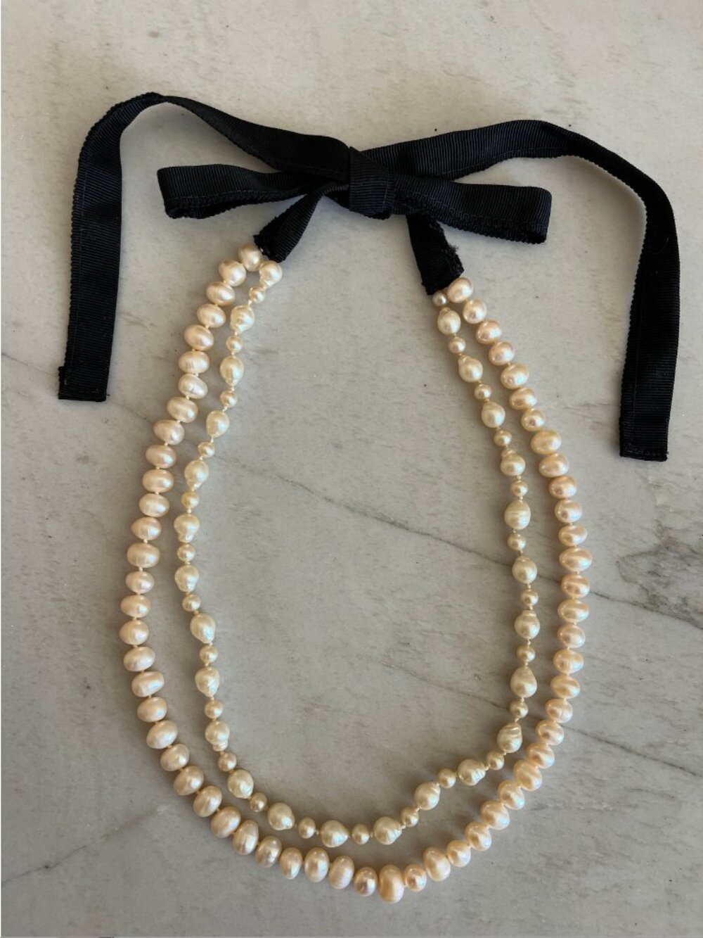 Freshwater pearl necklace